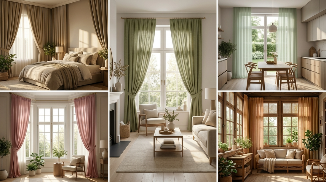 Comment choisir ses rideaux selon chaque pièce de la maison ?