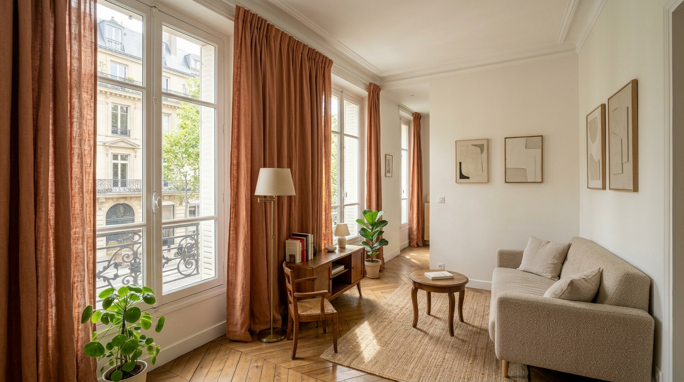 Comment agrandir visuellement une pièce grâce aux rideaux ?