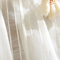 Rideaux blanc coton Veloria