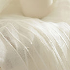 Rideaux blanc coton Veloria