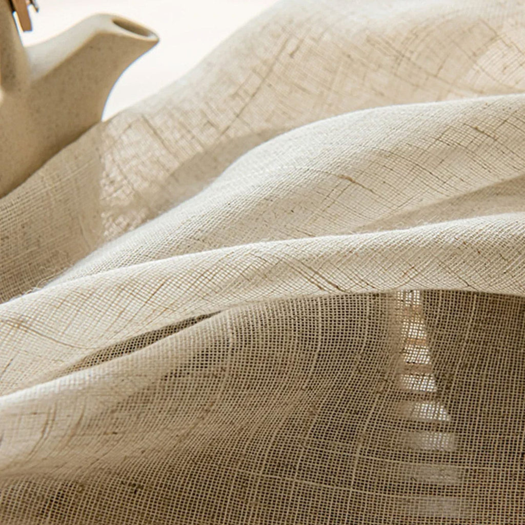 Voilage beige Veloria