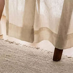 Rideau voilage beige Veloria