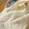Rideau effet lin beige