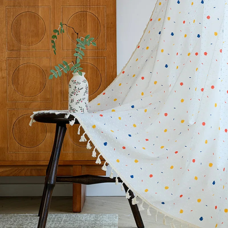 Rideaux en coton