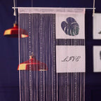 Rideaux perles de verre