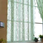 Rideau court pour chambre
