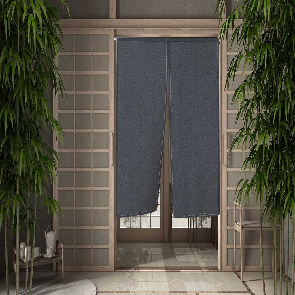 Rideau porte japonais