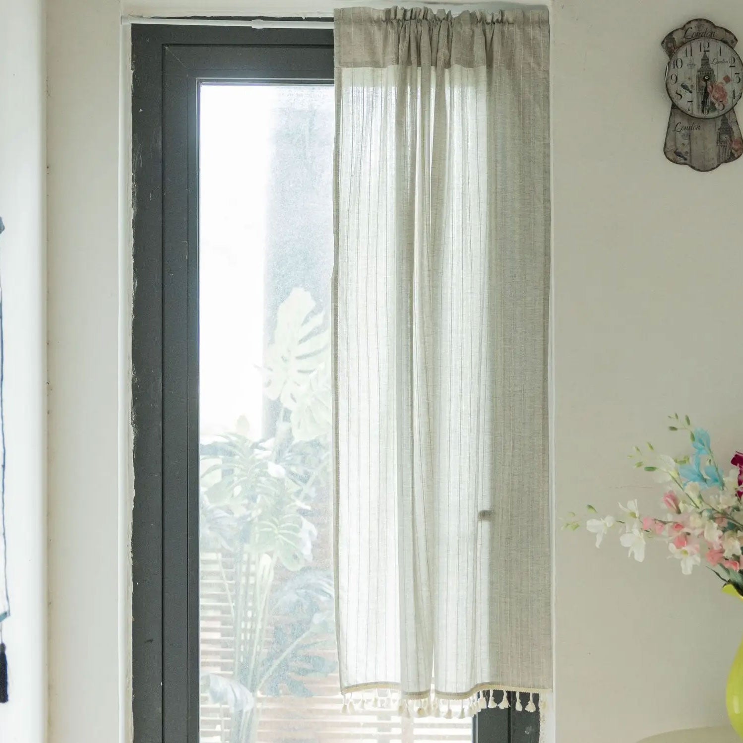 Rideaux en voile de coton