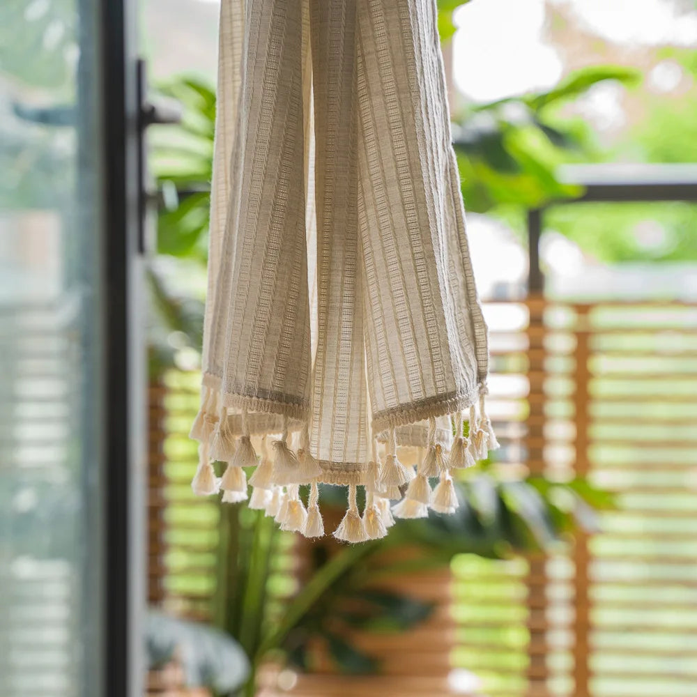 Rideaux en voile de coton