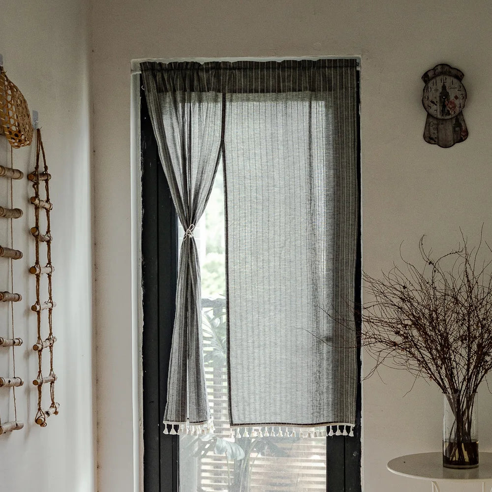 Rideaux en voile de coton