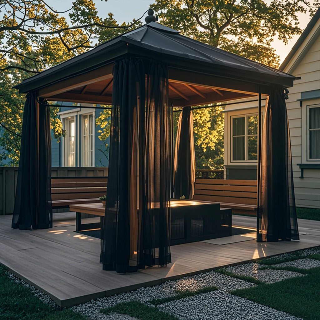 Rideau moustiquaire extérieur
