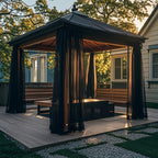 Rideau moustiquaire extérieur
