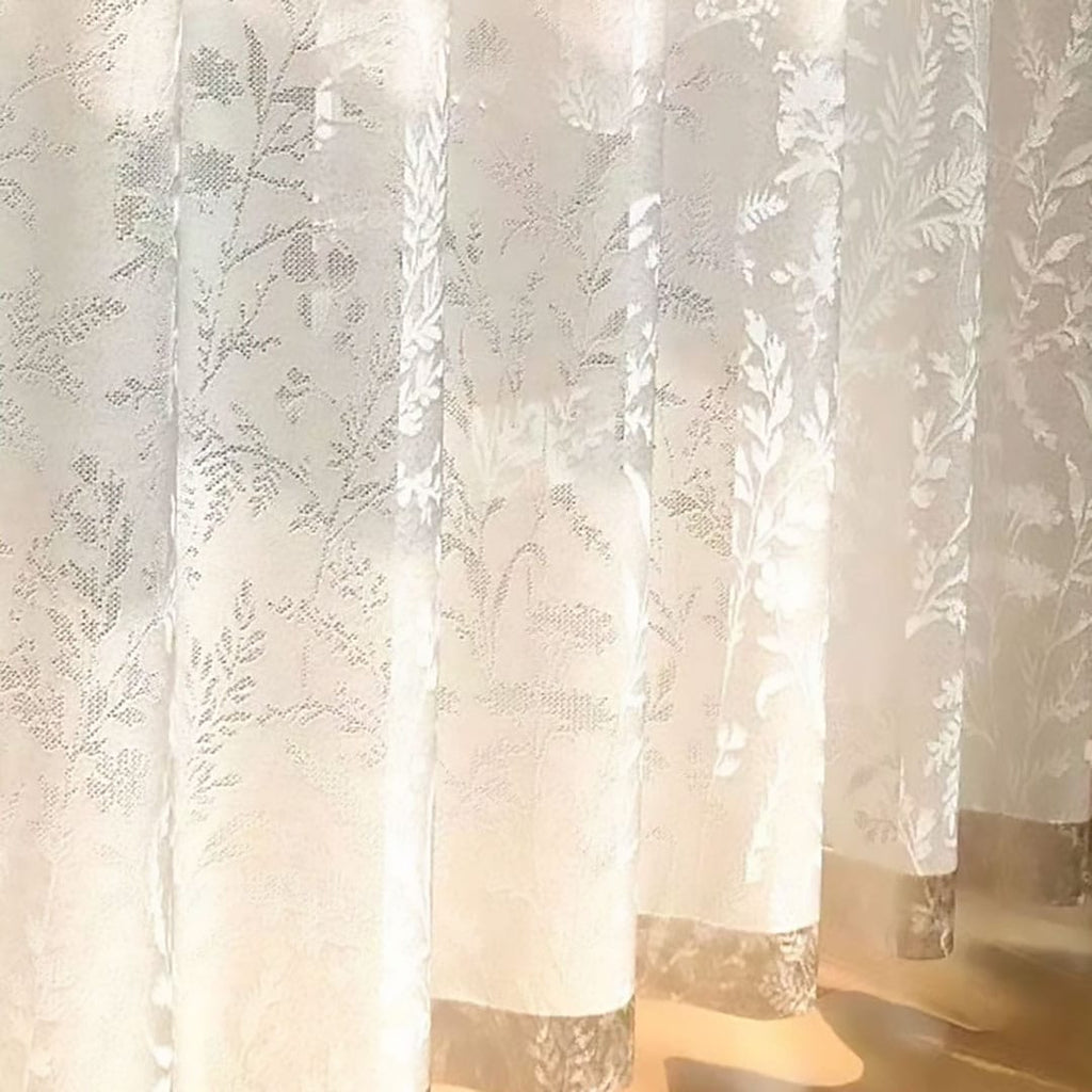 Rideau dentelle bohème Veloria