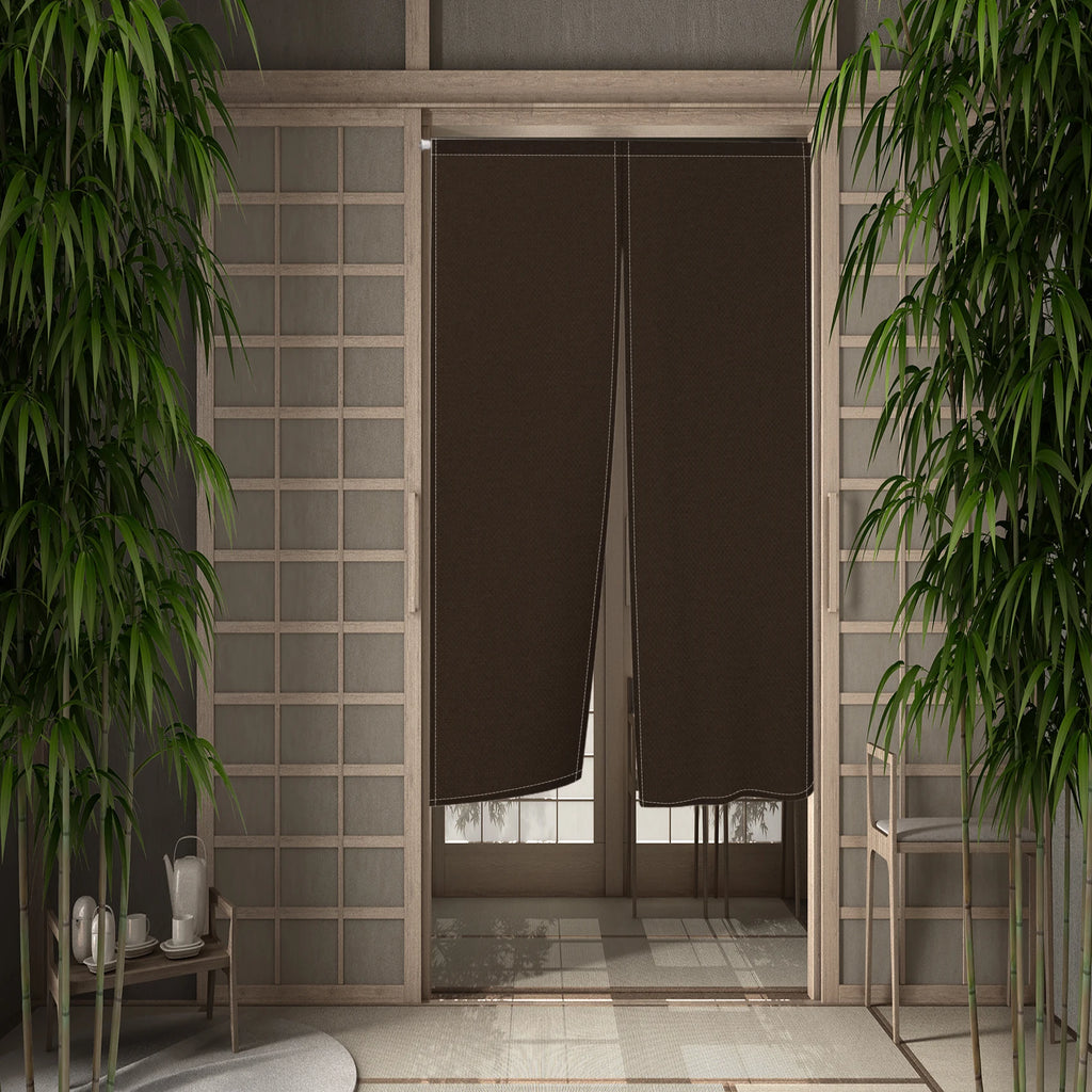 Rideau porte japonais