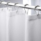 Rideau de douche en tissu Veloria