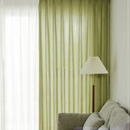 Rideau couleur effet lin