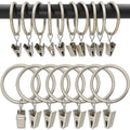 Anneaux clips pour rideaux