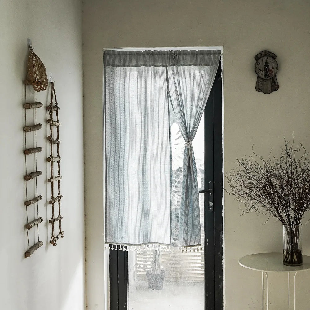Rideaux en voile de coton