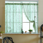 Rideau court pour chambre