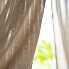Rideaux en voile de coton