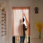 Rideaux en voile de coton