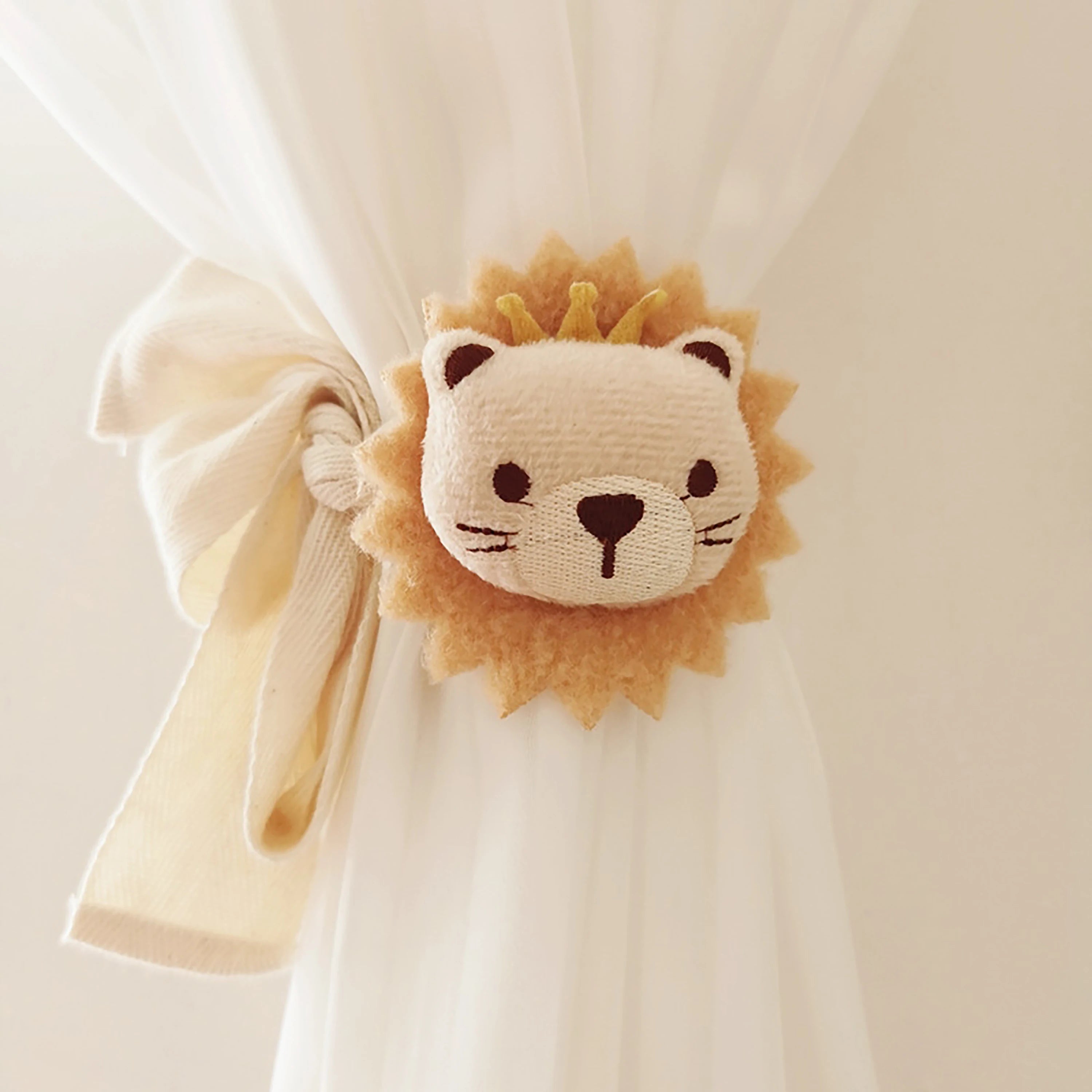 Embrasse rideau peluche