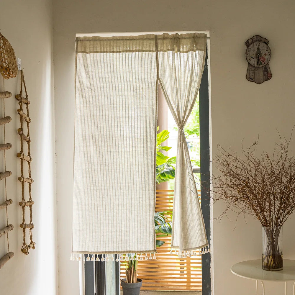 Rideaux en voile de coton