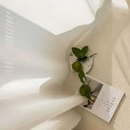 Rideau voilage blanc moderne Veloria
