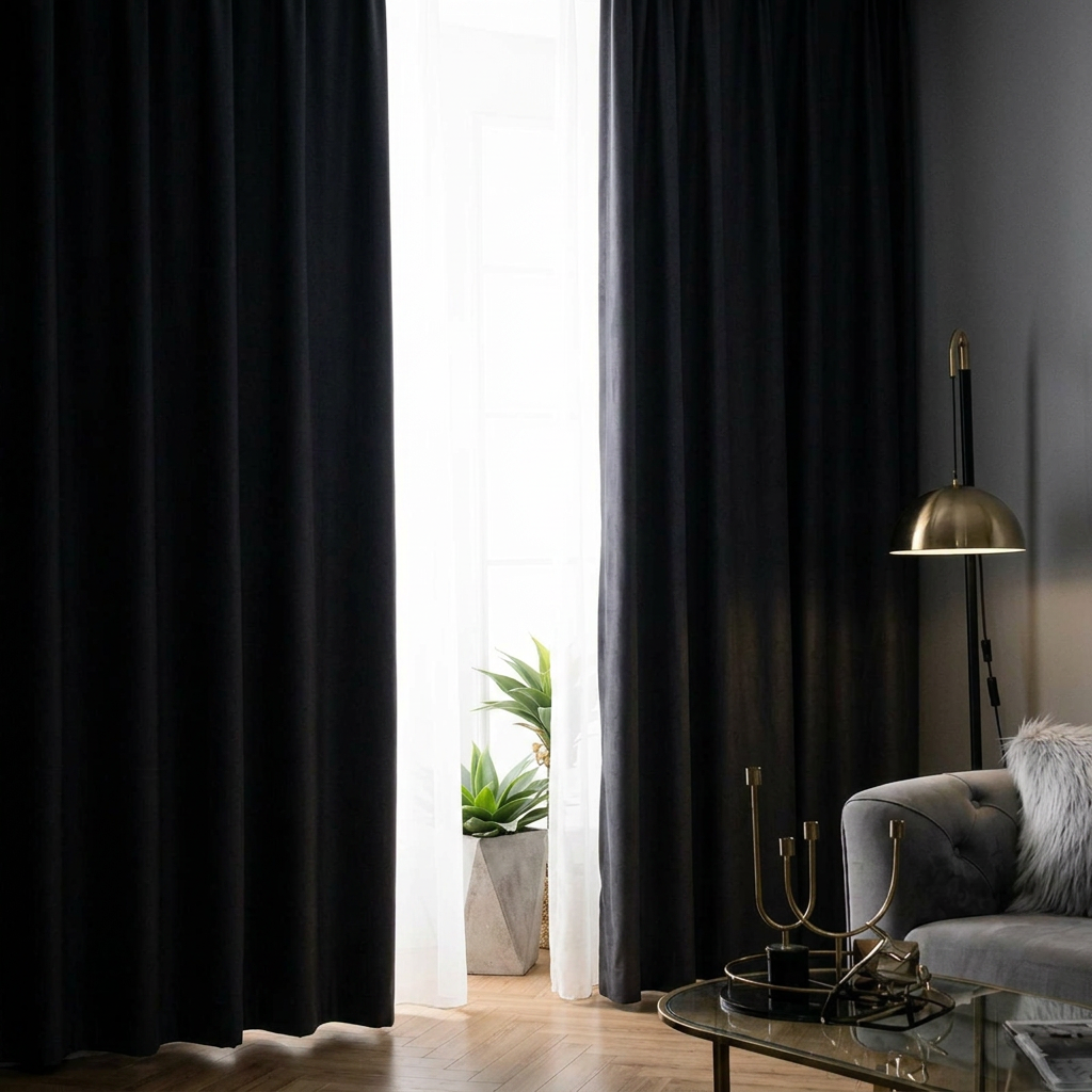 Rideau chambre adulte