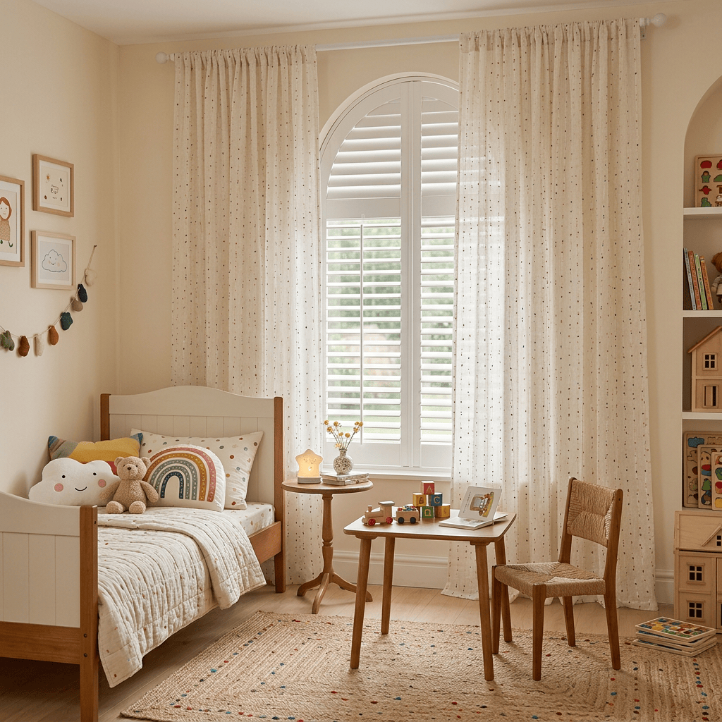 Rideau chambre enfant Veloria