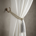 Attache rideau crochet