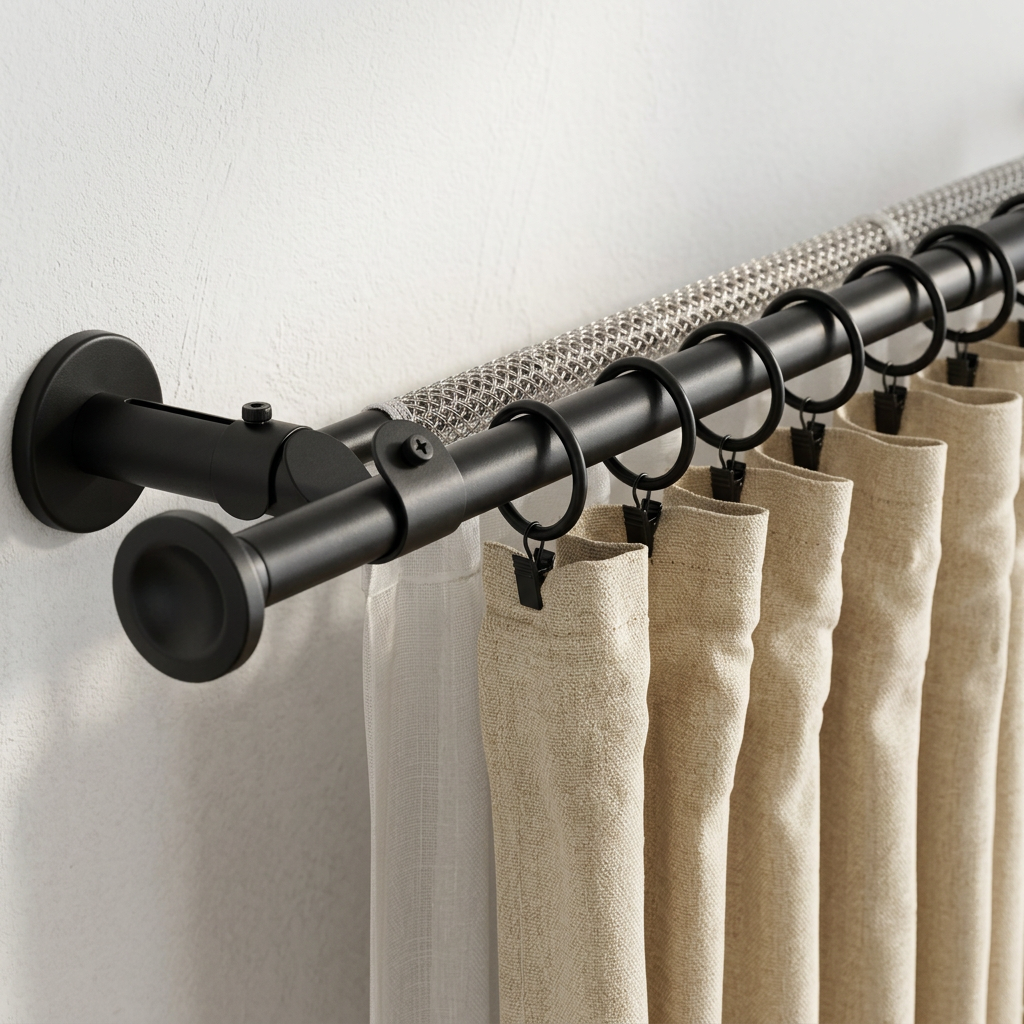 Anneaux pinces pour rideaux