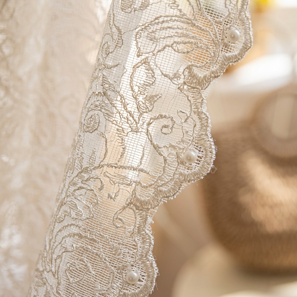 Rideaux en dentelle