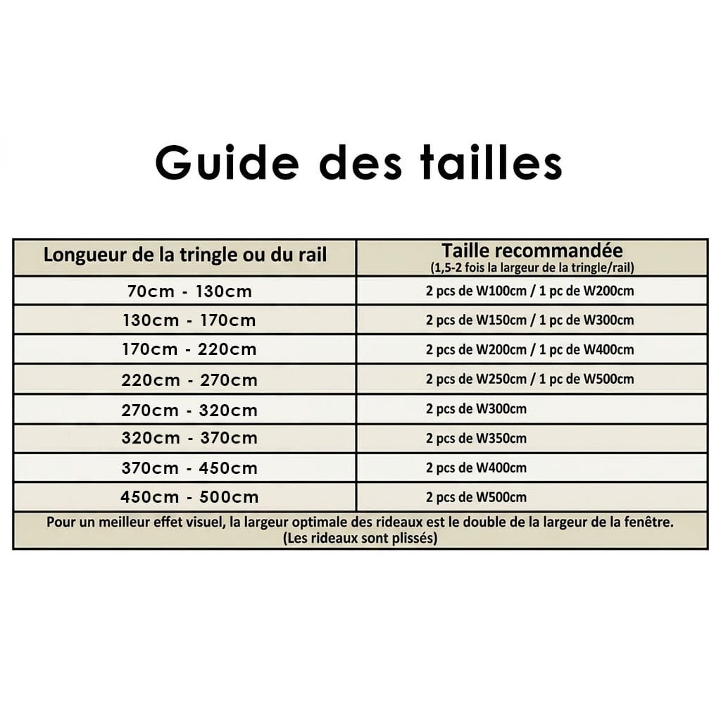 Rideau voilage moderne Veloria