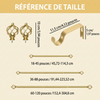 Tringle rideau design