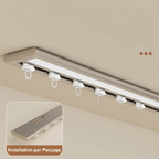 Rail rideau plafond