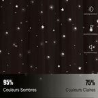 Rideau chambre fille