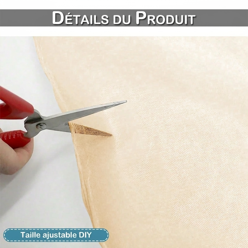 Rideau moustiquaire extérieur