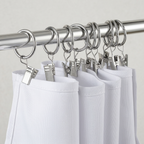 Anneaux pinces pour rideaux