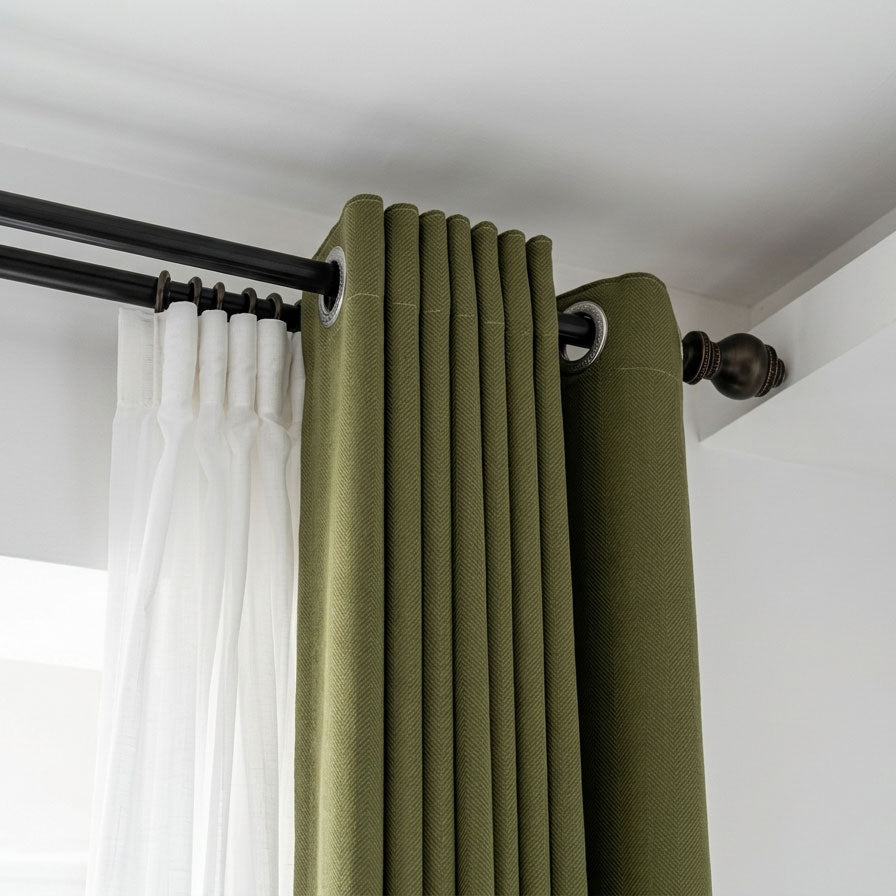 Tringle pour double rideau