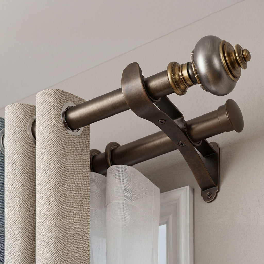 Tringle pour double rideau