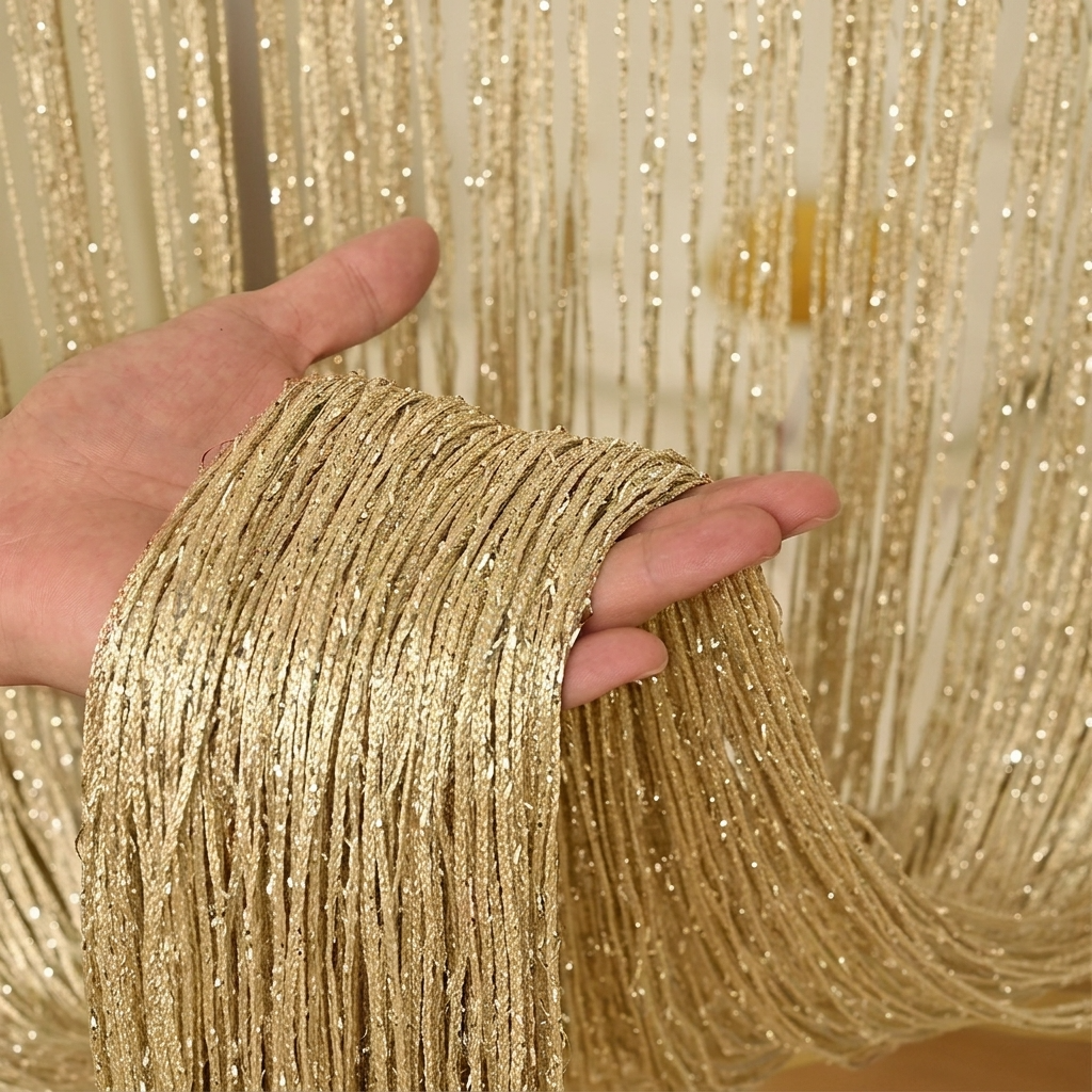 Rideau de perles pour porte