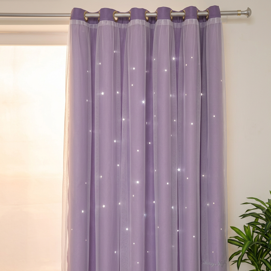 Rideau chambre fille