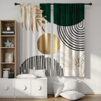Rideau design pour salon Veloria