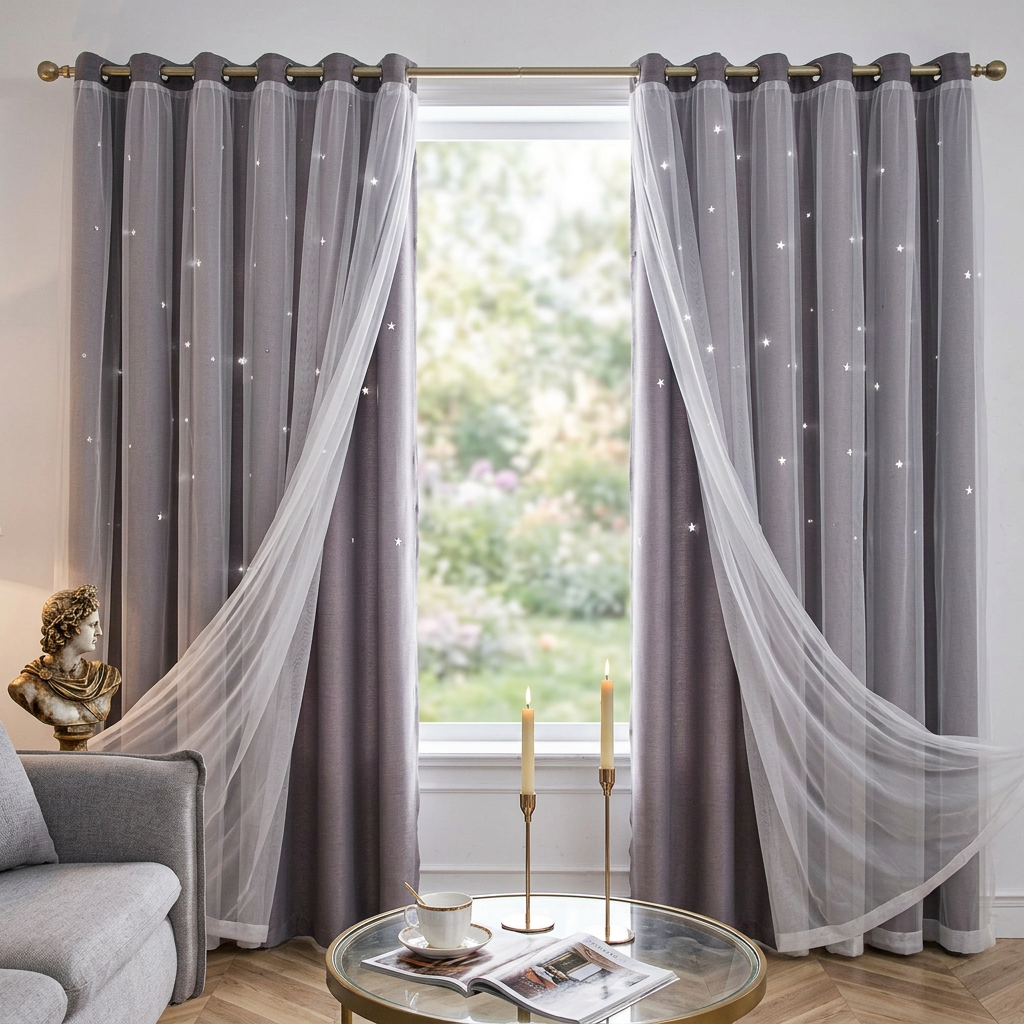 Rideau chambre fille