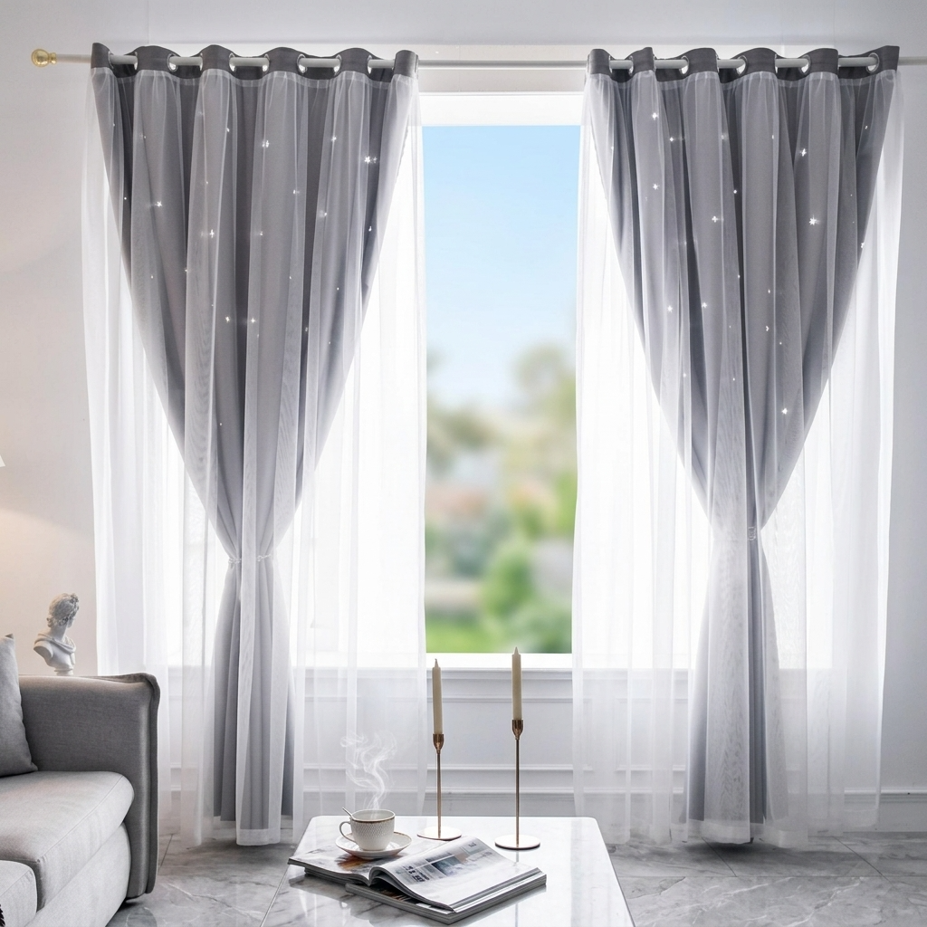 Rideau chambre fille