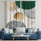 Rideau design pour salon Veloria