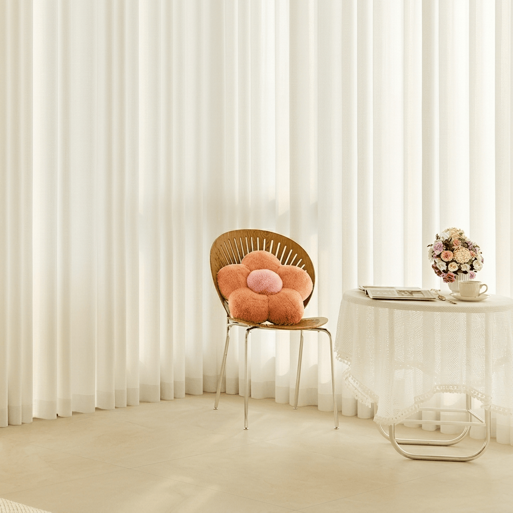 Rideau salon voilage Veloria