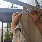 Rideau extérieur pour pergolas Veloria