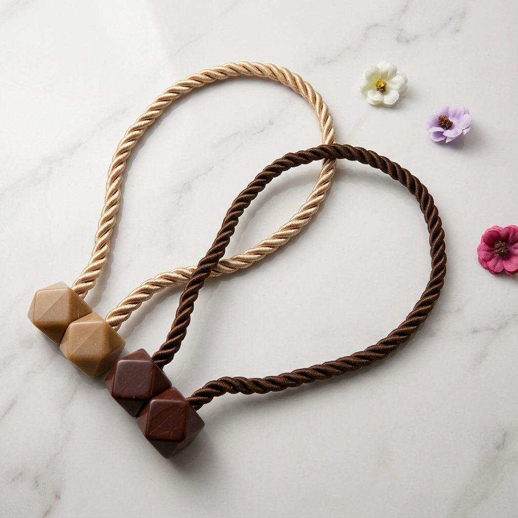 Attache rideau aimanté